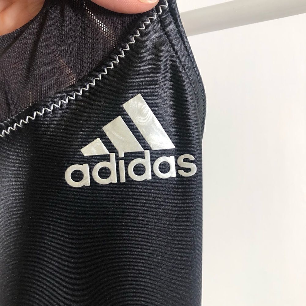 Adidas NWT Black Glam On SH3.RO Swimsuit Size 0 - Picture 2 of 12